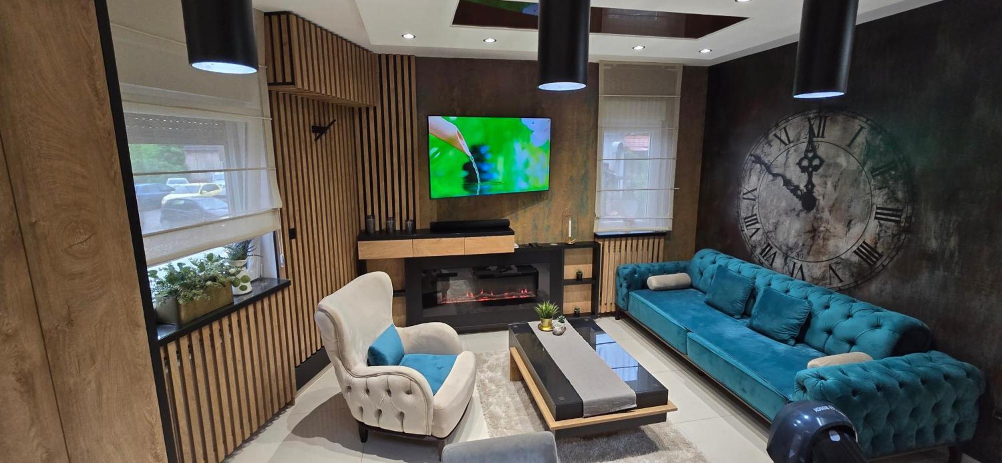 Design Apartment Platinium Spa Lux 5 Star "Havana" Completely Private Wellness & Spa Free Included Sauna & Jacuzzi & Salt Wall & Fire Place & 3D Ceilings & Business Wifi & Netflix & Keyless Code Entry & Full Smart App & Secure 2 Parking Place Ćuprija エクステリア 写真