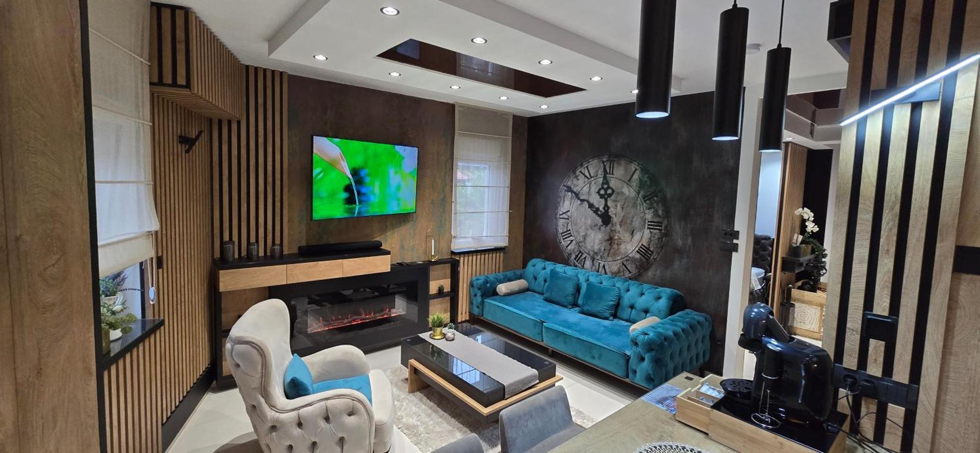 Design Apartment Platinium Spa Lux 5 Star "Havana" Completely Private Wellness & Spa Free Included Sauna & Jacuzzi & Salt Wall & Fire Place & 3D Ceilings & Business Wifi & Netflix & Keyless Code Entry & Full Smart App & Secure 2 Parking Place Ćuprija エクステリア 写真